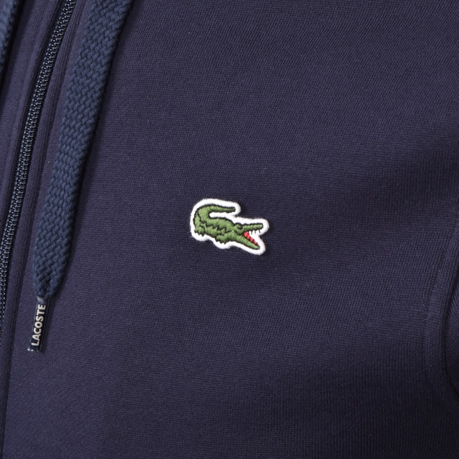 Alternative Image for ProductLacoste Sport Full Zip Hoodie Navy3